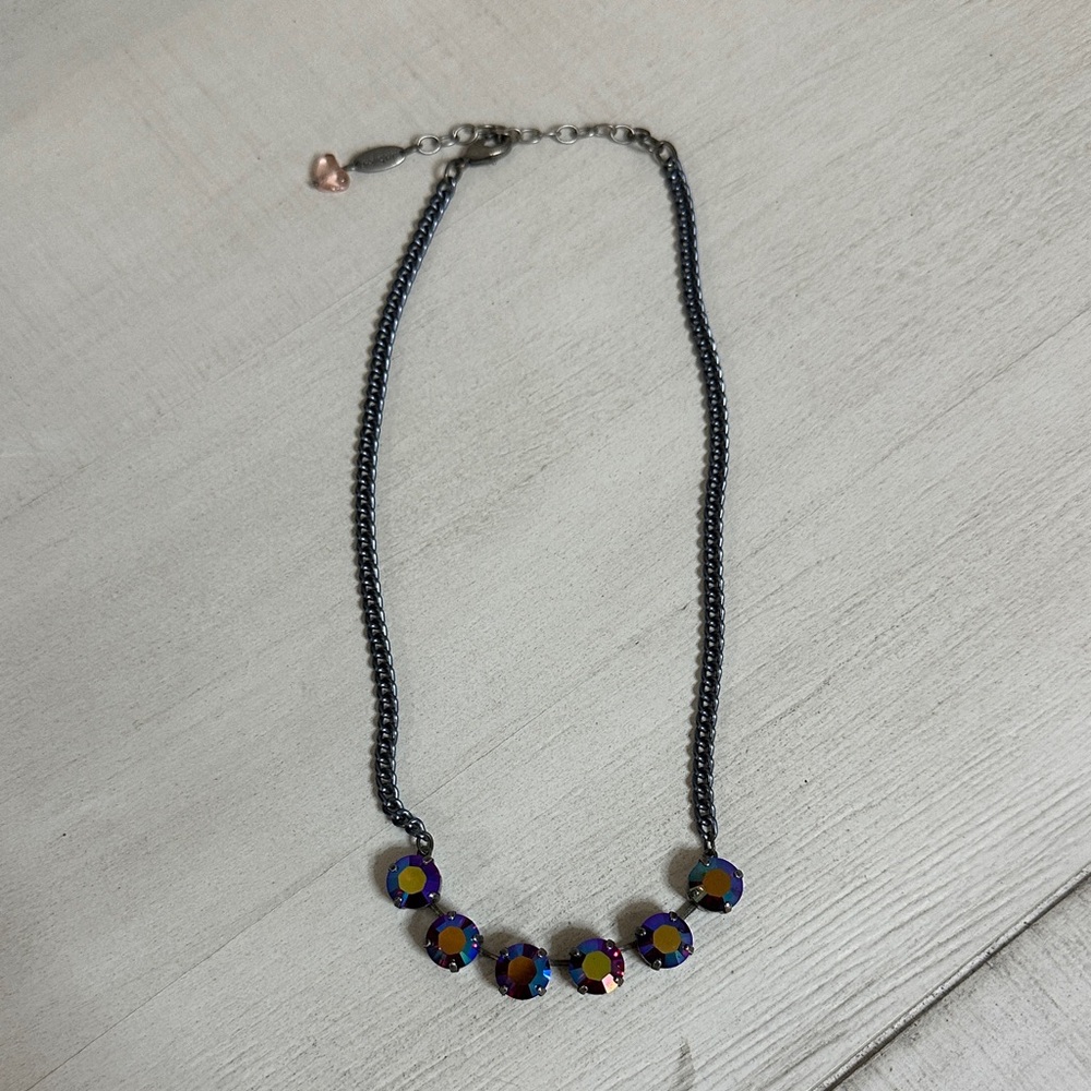 Sabika  6 Stone Necklace